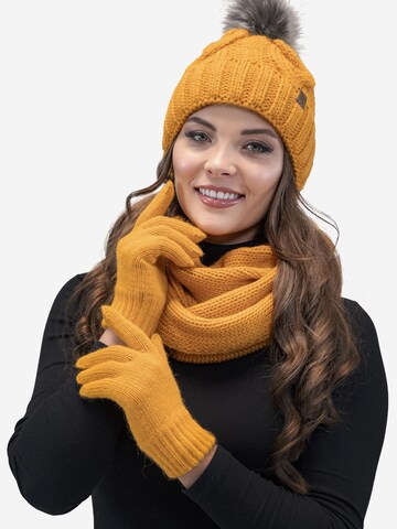 Vivisence Fingerhandschuhe '7014R' in Gelb