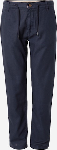 Regular Pantalon chino 'Clio' INDICODE JEANS en bleu : devant