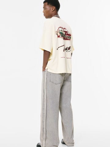 T-Shirt Pull&Bear en blanc