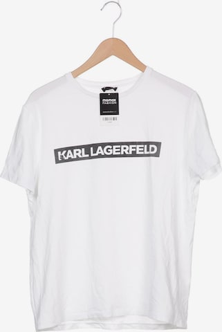 Karl Lagerfeld T-Shirt XL in Weiß: predná strana