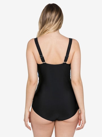 SHEEGO Bralette Swimsuit in Black