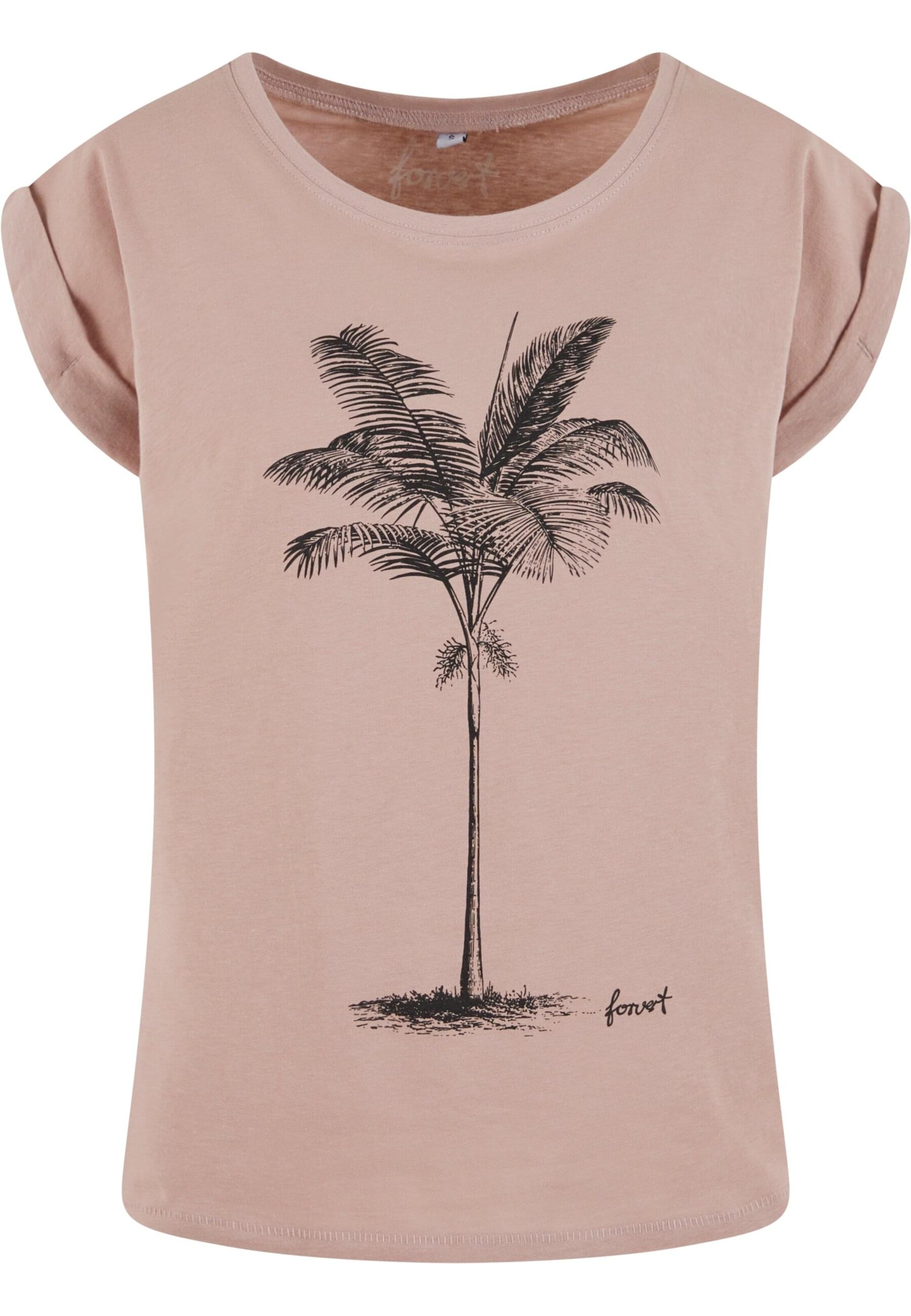 Maglietta 'Fontana' di Forvert in rosa: frontale