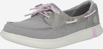 SKECHERS Moccasins in Grey: front