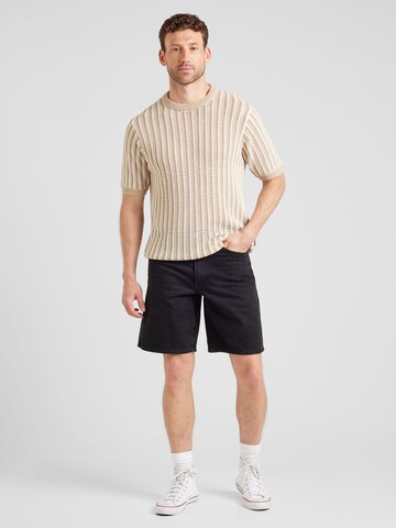 Only & Sons Pulover 'ONSCHARLES' | rjava barva