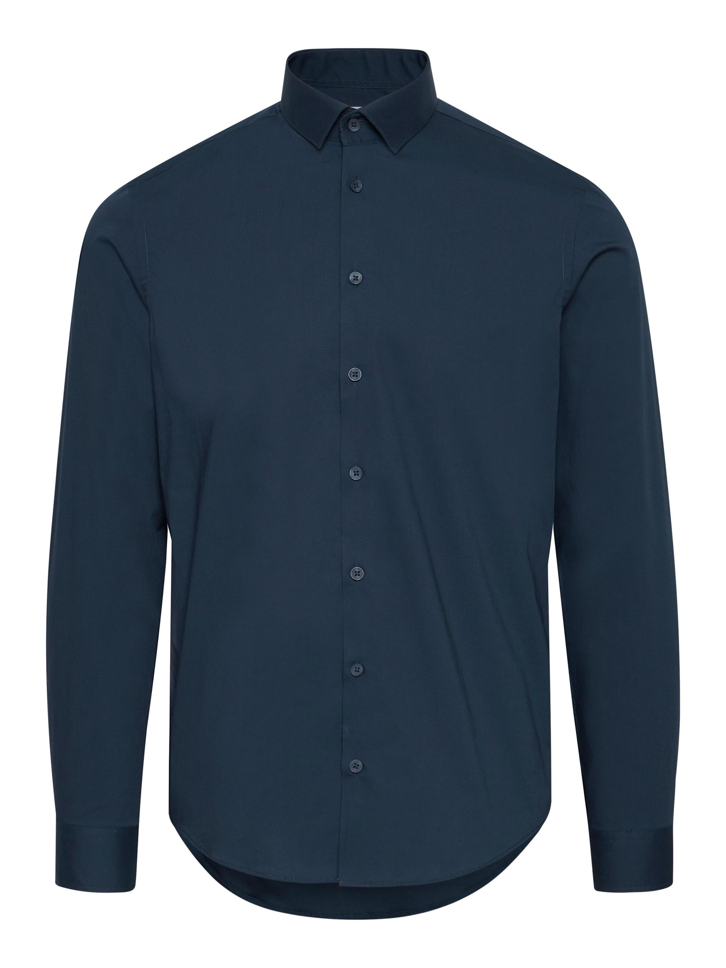 Casual Friday - Camisa de negocios en azul: frente