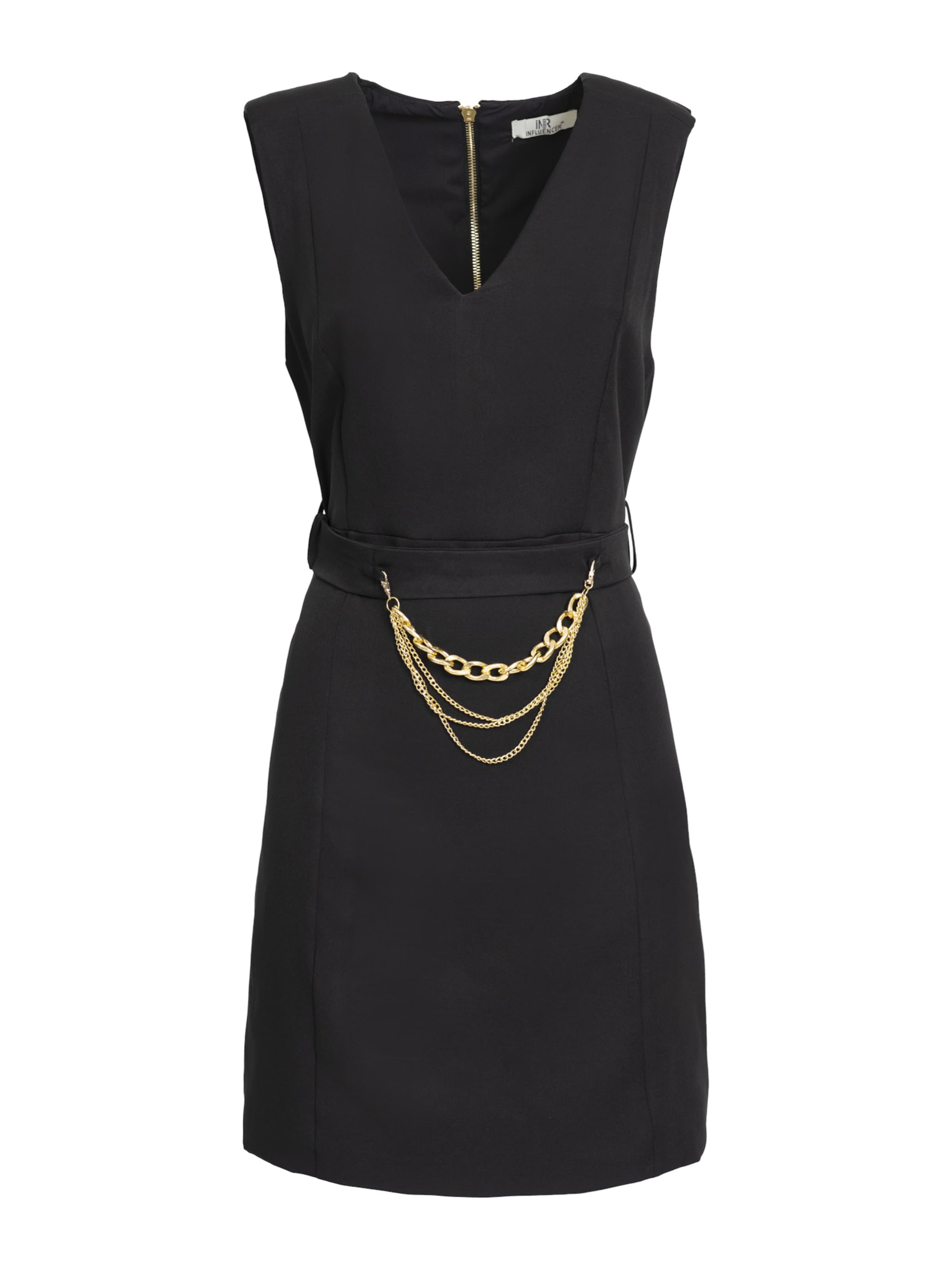 Robe Influencer en noir : devant