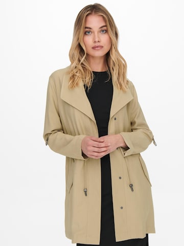 ONLY Between-Season Jacket 'Emery' in Beige: front