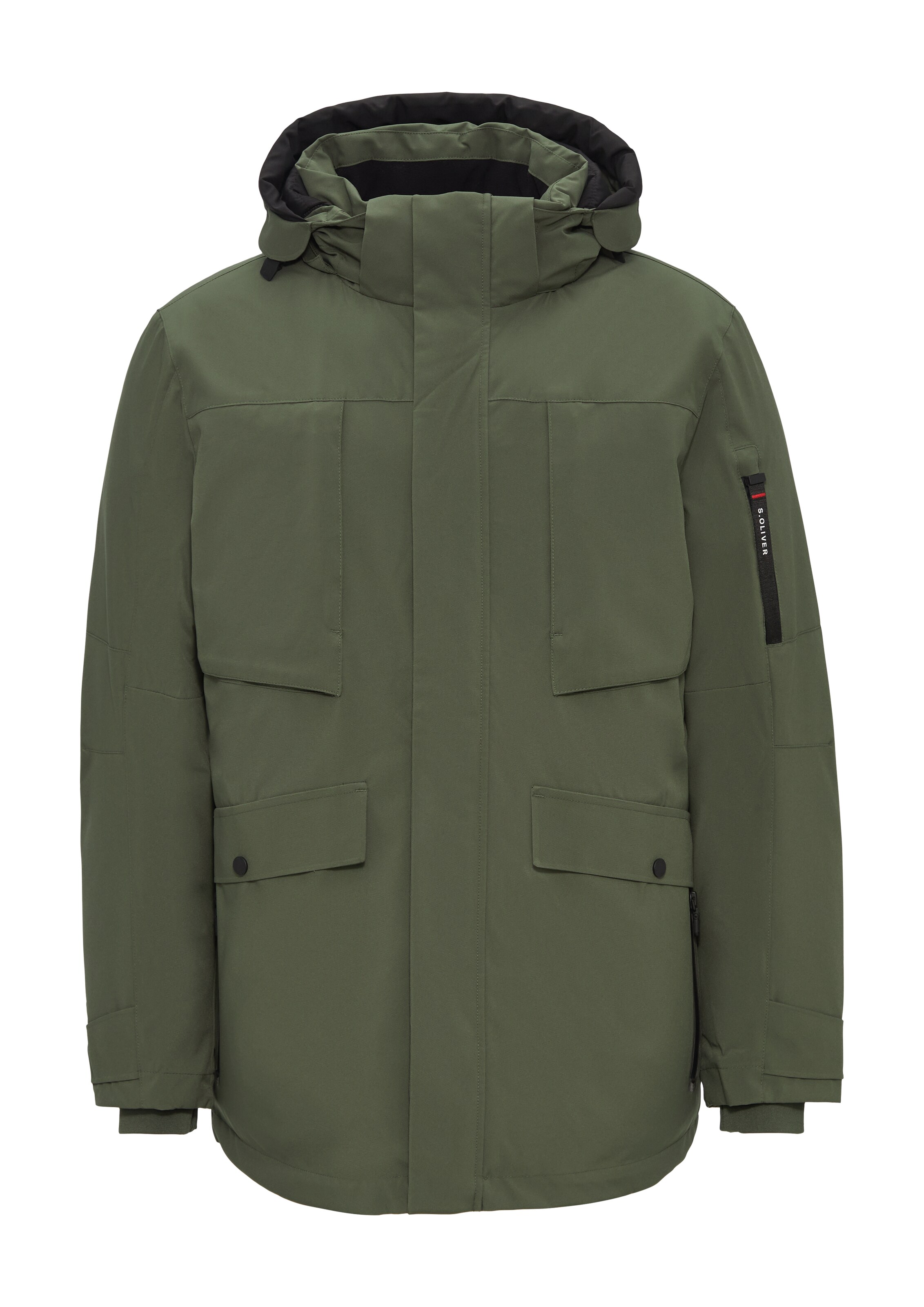 s.Oliver Jacke in Grün: Vorderseite