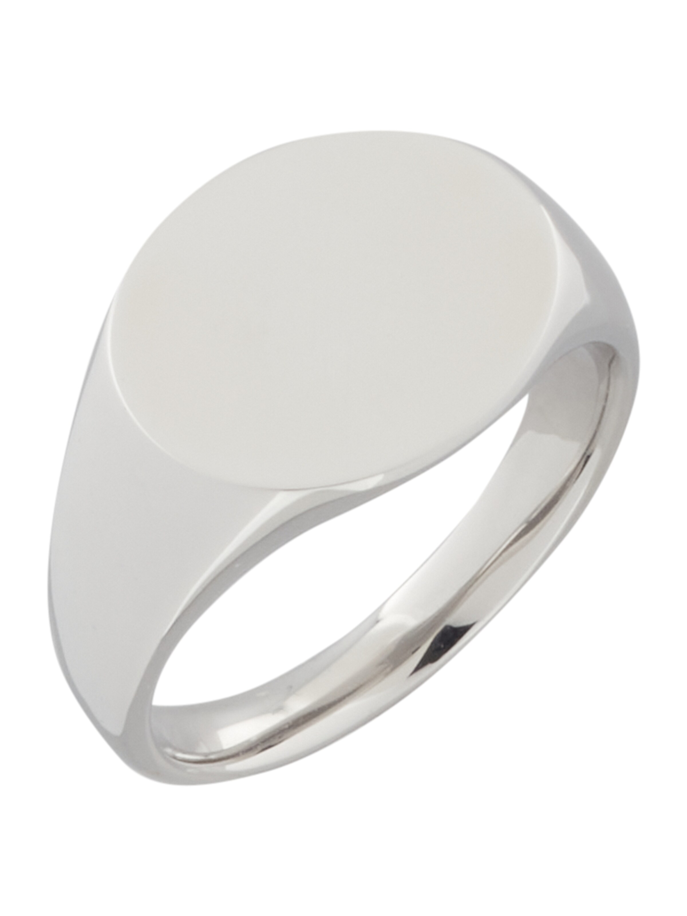 FOSSIL Ring in Silber: Vorderseite