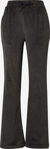 ADIDAS SPORTSWEAR Расклешенный Спортивные штаны 'Hyperglam Rib Velour  ' в Черный: спереди