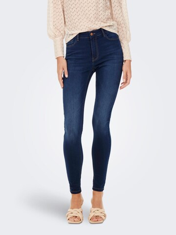 JDY - Skinny Calças de ganga 'Molly' em azul: frente