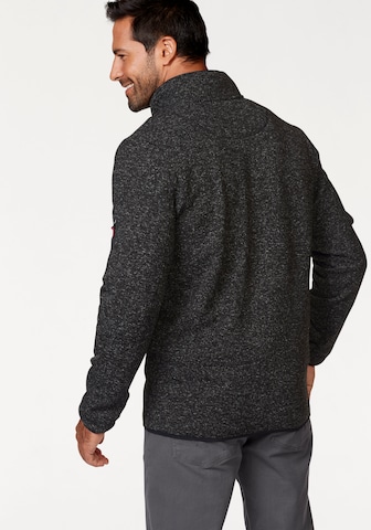 Man's World Fleece Jacket in Grey