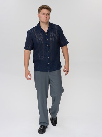 Dxnmxrk Shirt 'DXFouad' in Blue