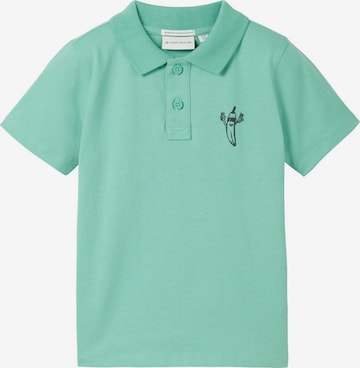 T-Shirt TOM TAILOR en vert : devant