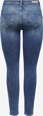 ONLY Slimfit Jeans 'POWER' in Blauw