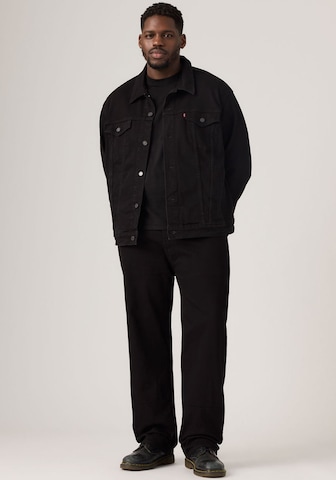 Levi's® Big & Tall Štandardný strih Džínsy '501® Original' - Čierna