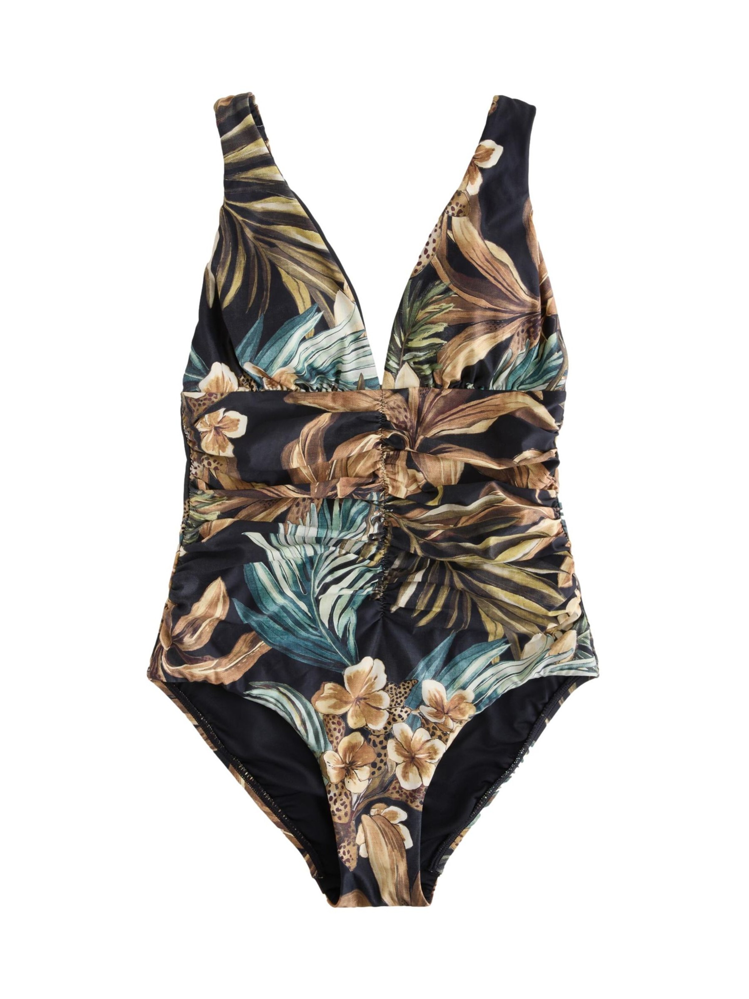 Next Maillot de bain en mélange de couleurs / noir, Vue avec produit