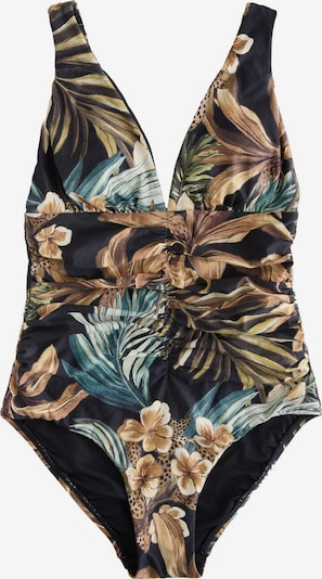 Next Uimapuku värissä taivaansininen / keltainen / musta, Tuotenäkymä