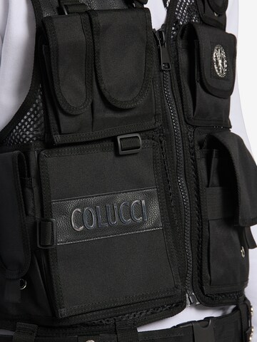 Carlo Colucci Weste 'Colombo' in Schwarz