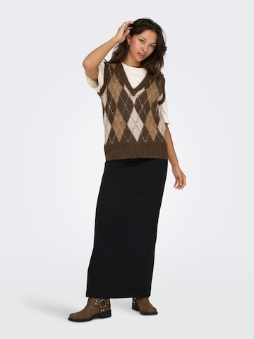 Gilet ONLY en marron