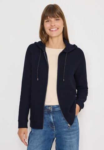 CECIL Knit Cardigan in Blue: front