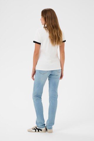 Kaffe T-Shirt 'KAolivia' in Weiß