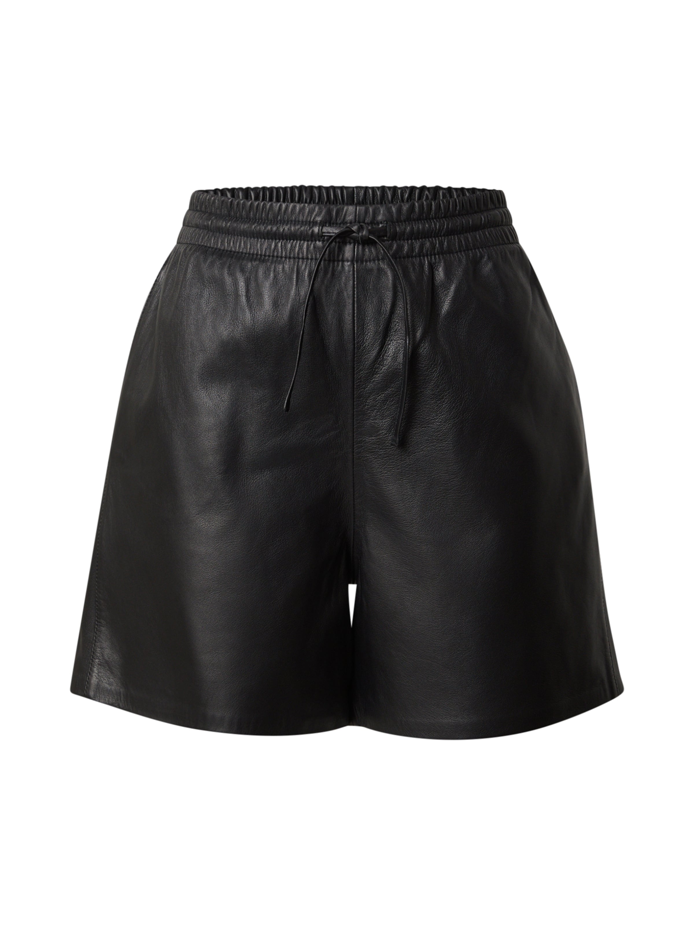 OAKWOOD Loose fit Pants in Black: front