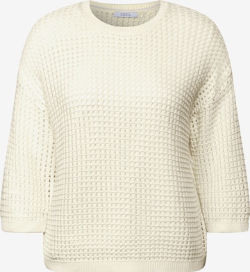 Pullover di CECIL in beige: frontale