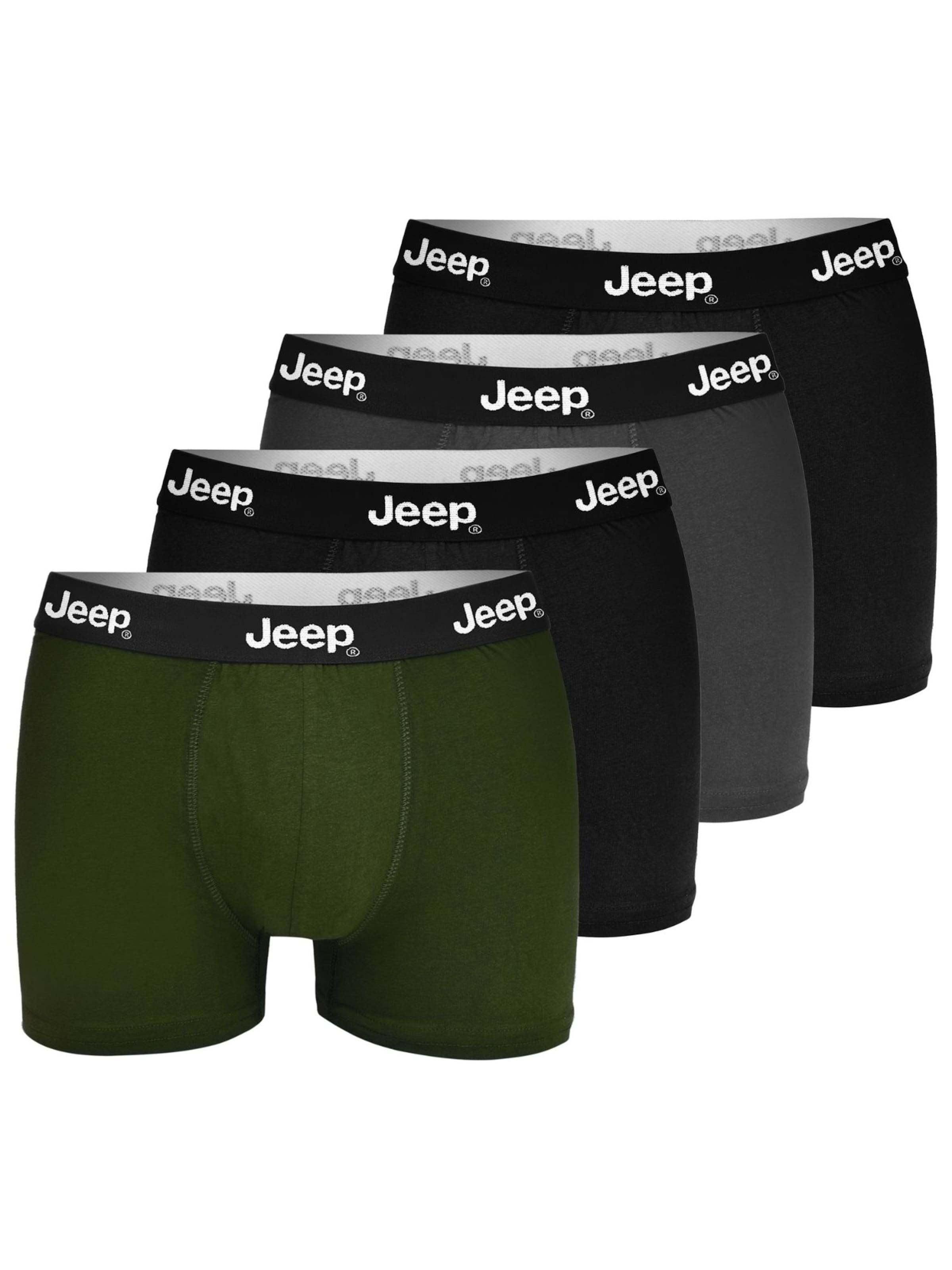 Boxer di Jeep in verde: frontale