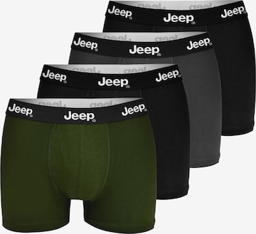 Boxer di Jeep in verde: frontale