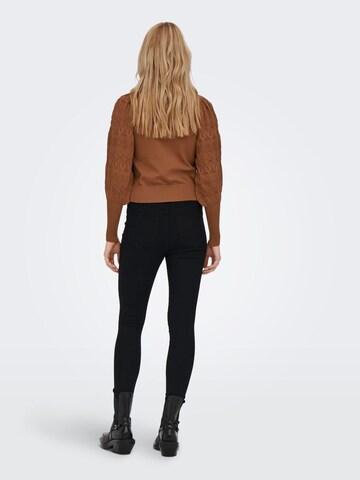 ONLY Sweater 'Melita' in Brown