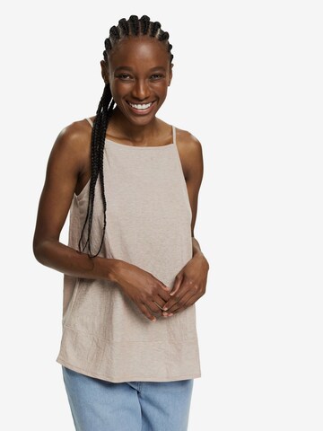 ESPRIT Top in Beige: voorkant