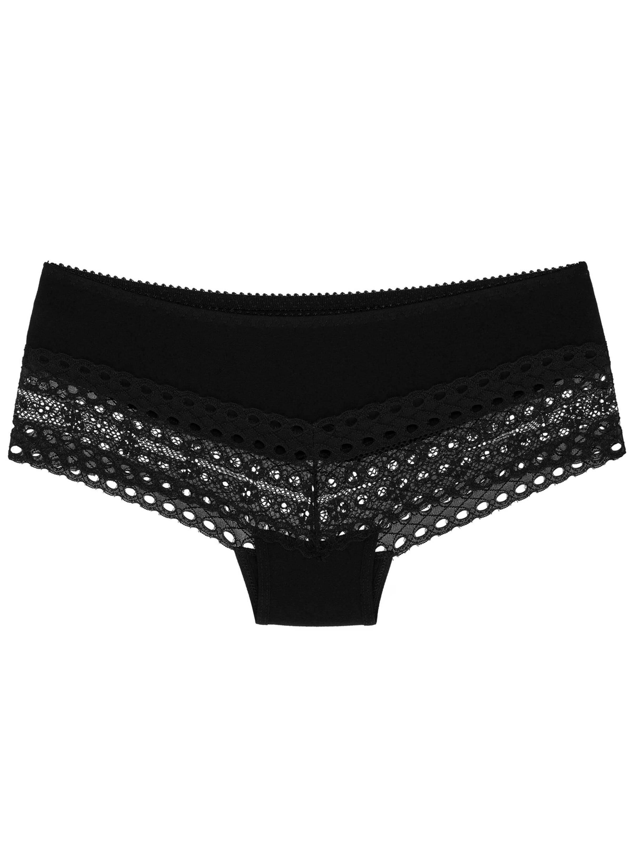 Wolbar Panty 'Eco-Ho' in Black: front
