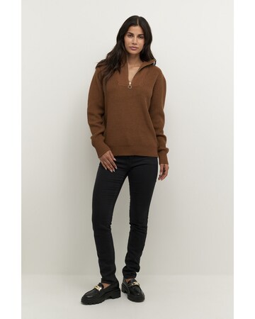 Kaffe Pullover 'Lioa' in Braun