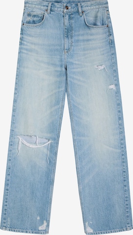 Bershka Baggy Jeans in Blau: Vorderseite