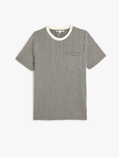Koton Shirt in Black / White, Item view