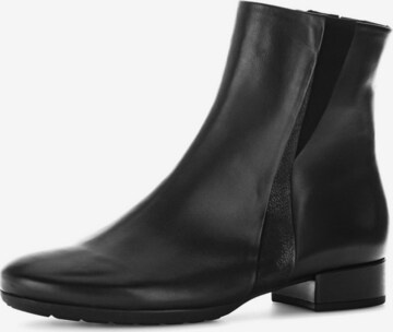 GABOR Ankle Boots in Black: front