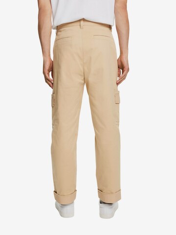 Effilé Pantalon cargo ESPRIT en beige