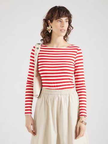Blutsgeschwister - Camisa 'Sweet Sailorette' em vermelho: frente