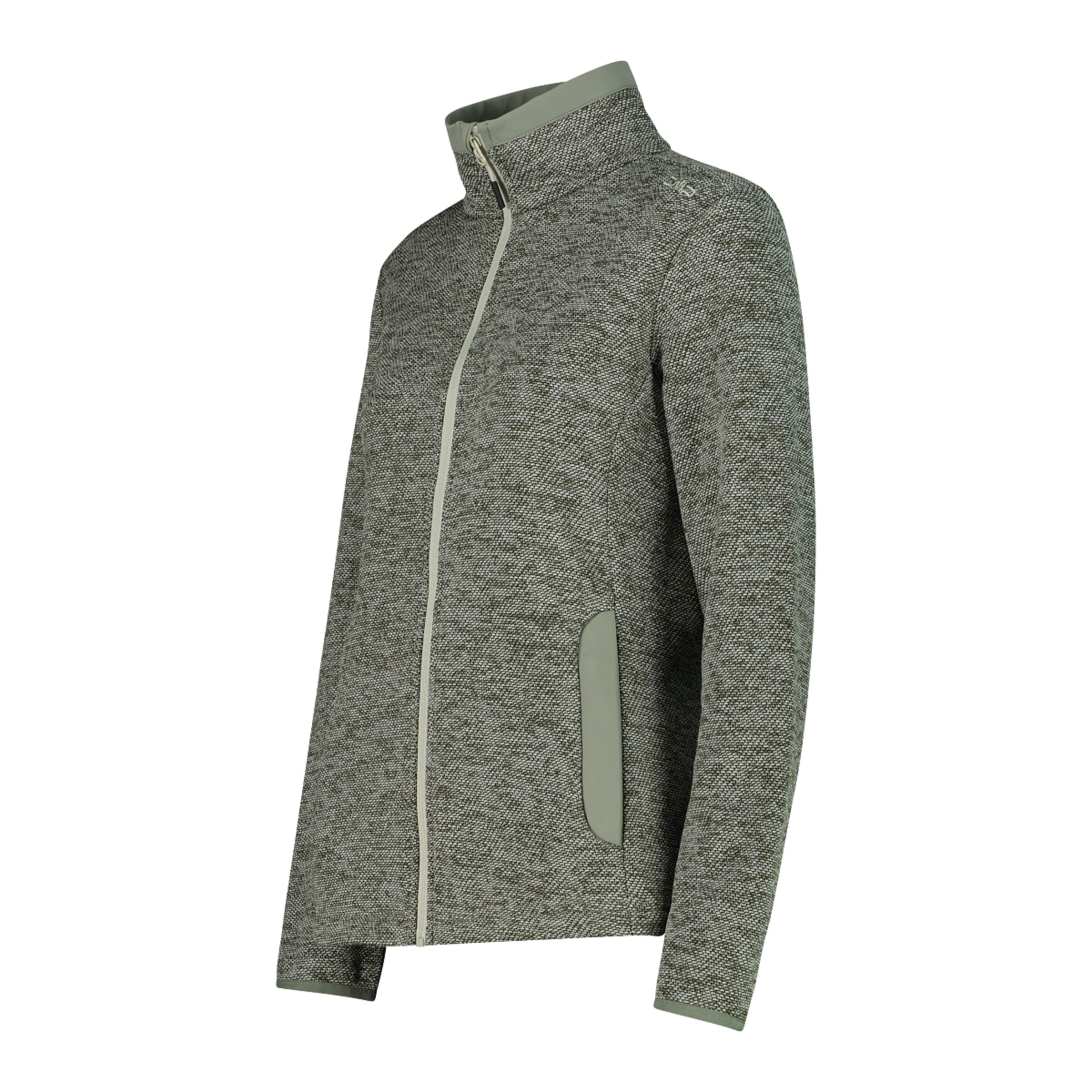 CMP Athletic Fleece Jacket in Green