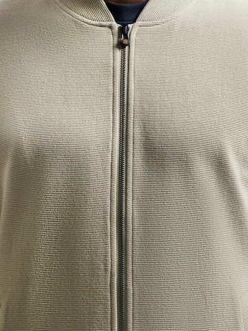 Vestes en maille No Excess en gris