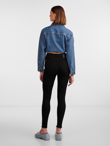 PIECES Skinny Jeans 'DANA' in Schwarz