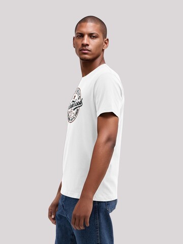 F4NT4STIC Shirt 'Vatertag Surviving Fatherhood' in Wit