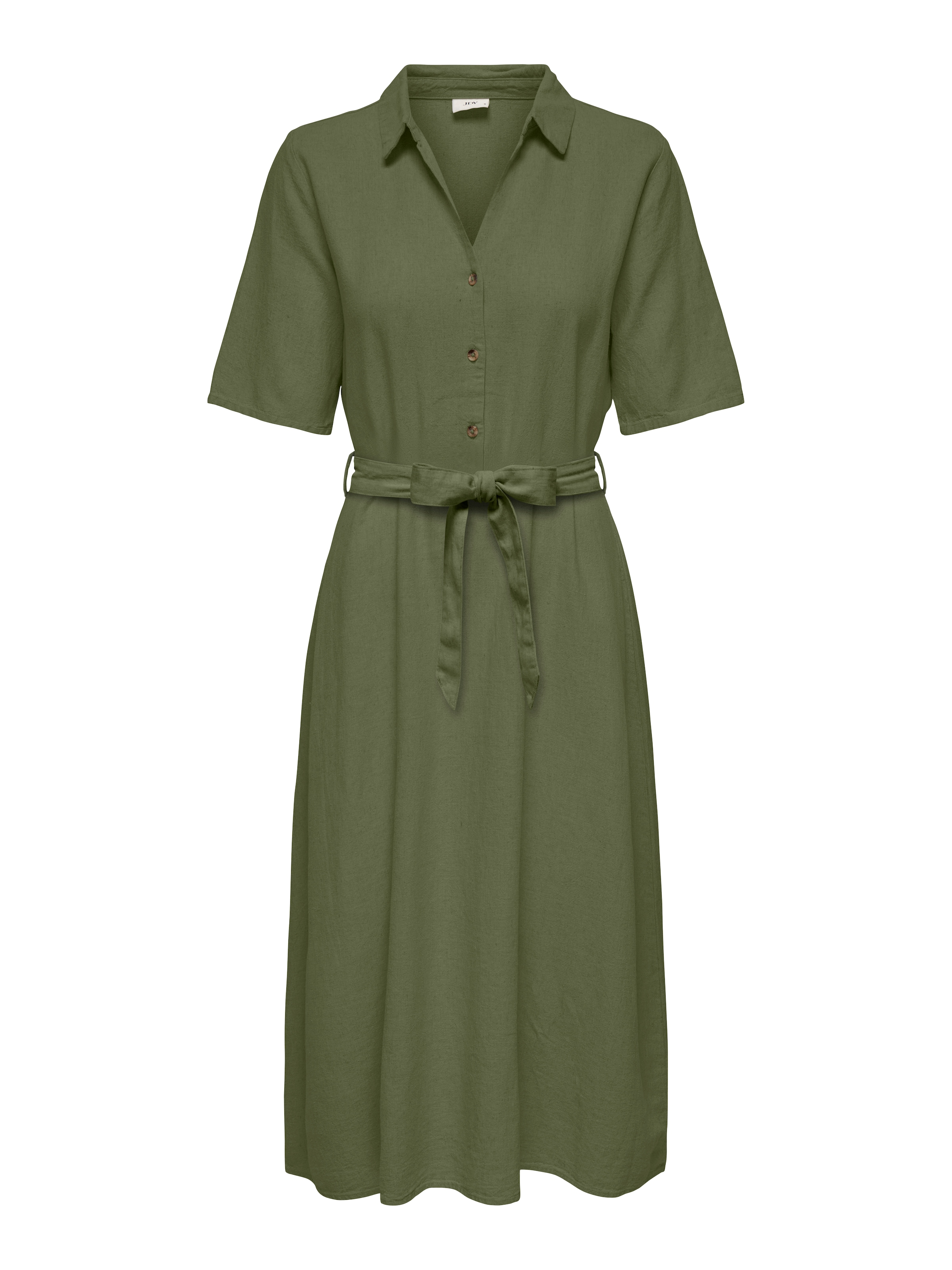 JDY Košeľové šaty 'JDYSay' - Zelená: predná strana