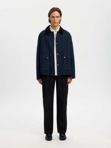 T-Shirt 'SLHFave' SELECTED en blanc