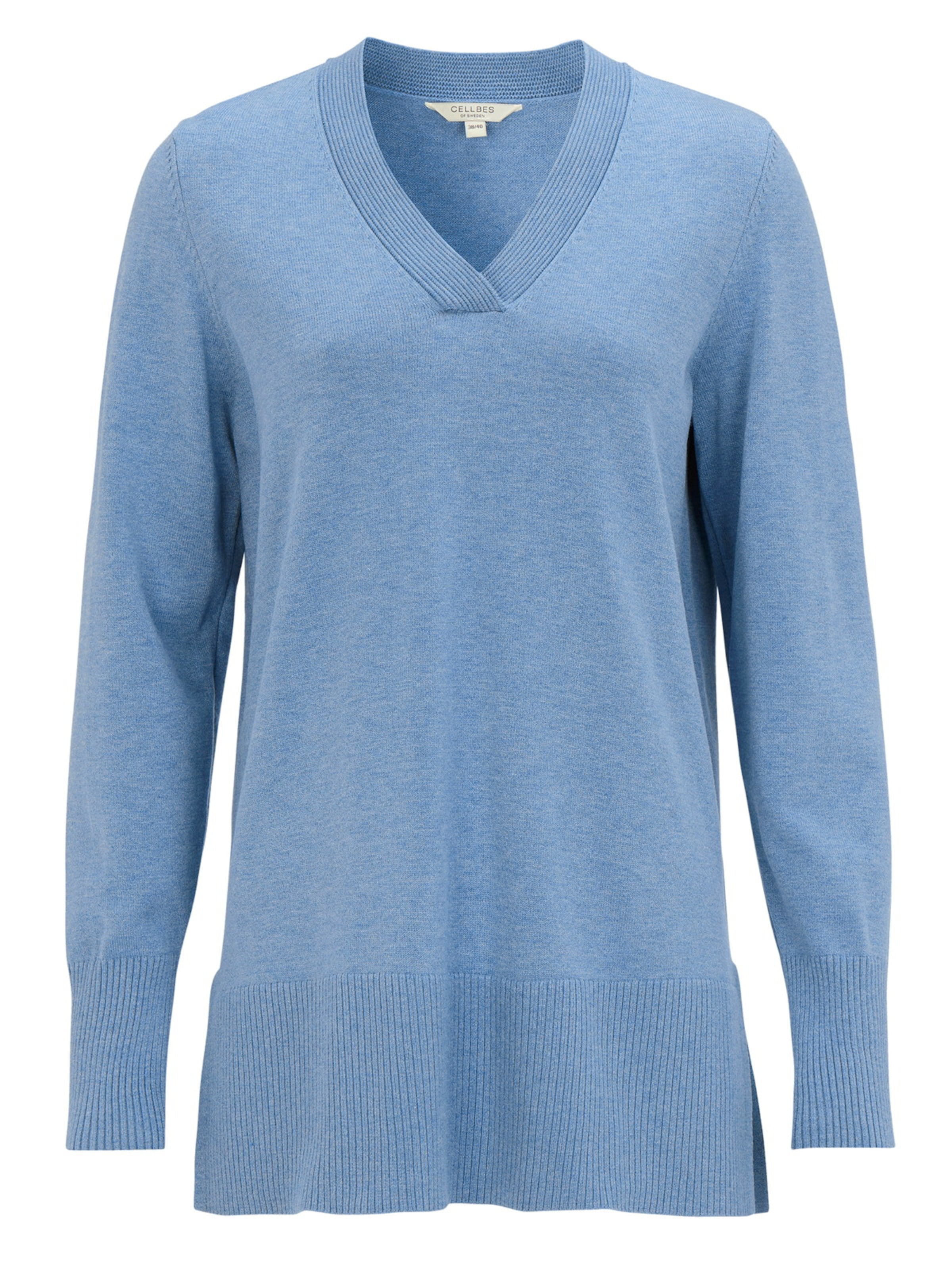 Cellbes of Sweden Pull-over en bleu, Vue avec produit