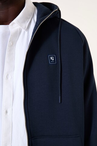 GARCIA - Sudadera con cremallera en azul
