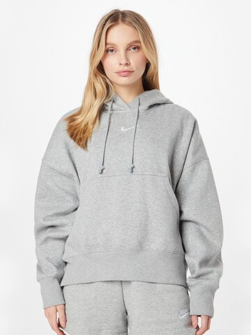 Nike Sportswear Sweatshirt 'PHOENIX FLEECE' in Grau: predná strana