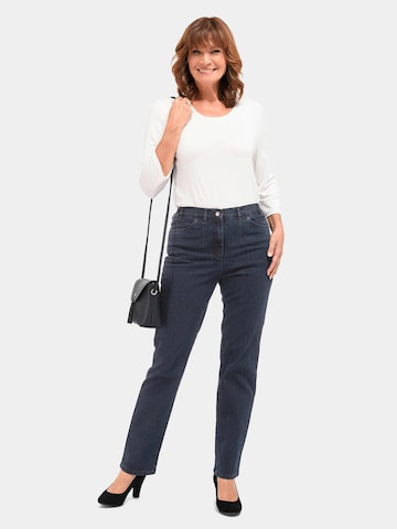 Goldner Regular Jeans 'Anna' in Blauw
