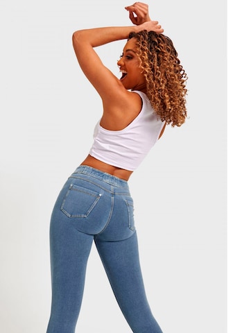 Freddy Skinny Jeggings in Blue